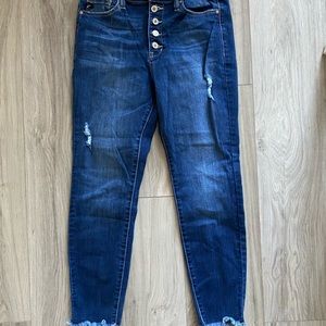 Kancan Button Fly Jeggings